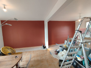 Photo de galerie - Peinture plafond mur