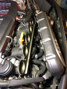 Photo de galerie - Audi Rs3 / démontage remontage admission 