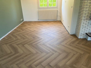 Photo de galerie - Pose de parquet - Revêtement de sol