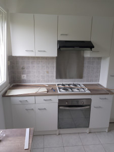 Photo de galerie - Pose de cuisine finis