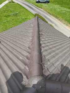 Photo de galerie - Recimentation arrêtier/faitage 