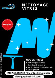 Photo de galerie - Nettoyage de vitres 