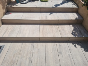 Photo de galerie - Préparation escalier !
