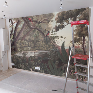 Photo de galerie - Peinture - Tapisserie