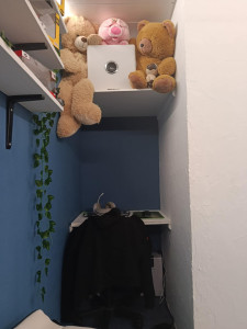 Photo de galerie - Préparation des supports (murs, boiseries)
Application de fibre de verre 
Application de peinture