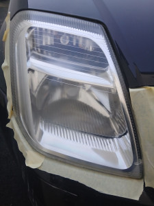 Photo de galerie - Polissage phares 