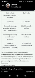 Photo de galerie - Grille tarifaire 