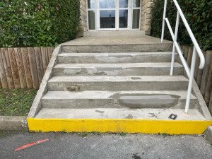 Photo de galerie - Réparation de marche 