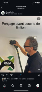 Photo de galerie - Ponçage 