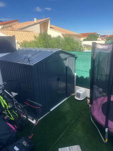 Photo de galerie - Montage cabanon de jardin 