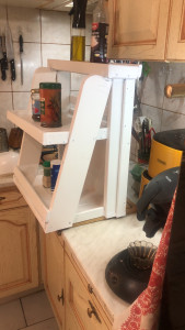 Photo de galerie - Fabrication d un meuble de rangement pour les épices 