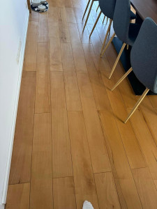 Photo de galerie - Pose de parquet - Revêtement de sol