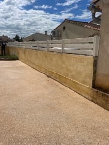 Photo de galerie - Nettoyage mur 