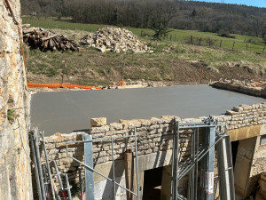Photo de galerie - Plancher béton 