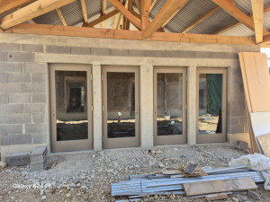 Photo de galerie - Pose à neuf de porte d'entrée 
