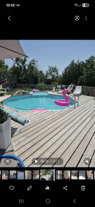 Photo de galerie - Pose de liner et pvc armée
realisation  possible

