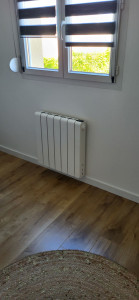 Photo de galerie - Changement de radiateur électrique. 