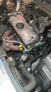 Photo de galerie - Diagnostic moteur suite a un problème de liquide de refroidissement.