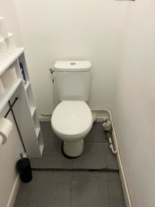 Photo de galerie - Installation d’un WC