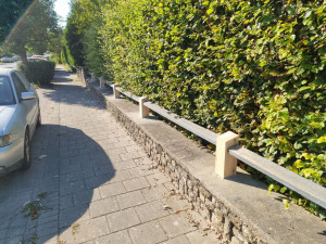 Photo de galerie - Remplacement de poteau de barrière