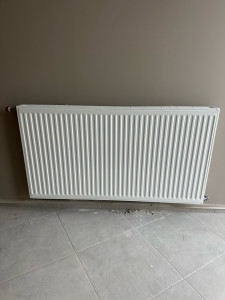 Photo de galerie - Pose d'un radiateur