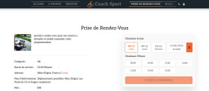 Photo de galerie - Site web avec prises de rendez-vous