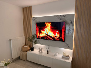 Photo de galerie - Deco mur tv 