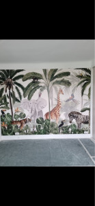 Photo de galerie - Pose papier peint 