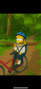 Photo de galerie - Promenade en vélo dans la forêt 