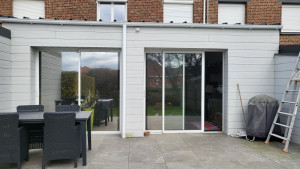 Photo de galerie - Pose de goutiere et bardage