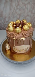 Photo réalisation - Gateau d'anniversaire - cake art - Lola - Tigery : Layer cake 