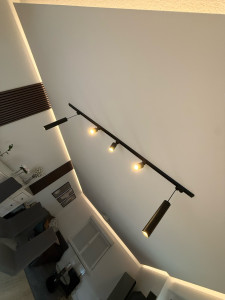 Photo de galerie -     Réalisation complète d’un plafond suspendu 