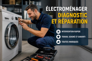 Photo de galerie - ? Électroménager : diagnostic et réparation 