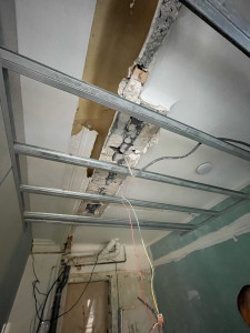 Photo de galerie - Plâtrerie - Murs - Plafonds