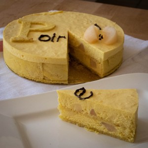 Photo de galerie - Entremet poire