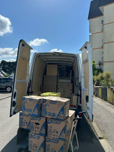 Photo de galerie - Chargement d’un camion, Vannes 