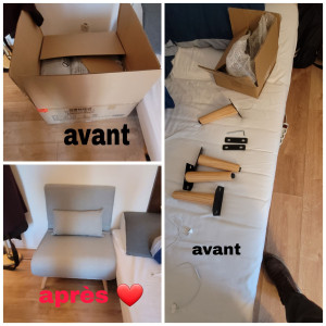 Photo de galerie - N'hésitez pas à me contacter pour vos montages meuble 