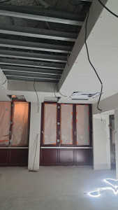 Photo de galerie - Plâtrerie plafond 