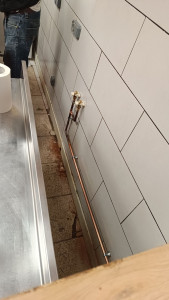 Photo de galerie - Travaux réalisés dans un kébab pour le gaz 