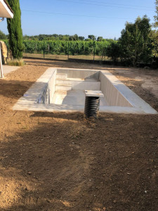Photo de galerie - Finition tour de Piscine