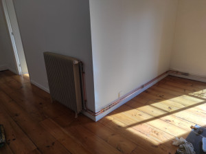 Photo de galerie - Installation d'un radiateur + raccordement 