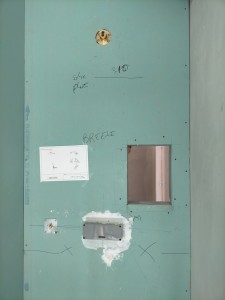 Photo de galerie - Corps encastré pour l douche italienne 