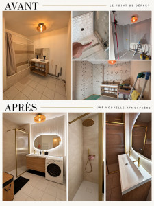 Photo de galerie - Projet salle de bain 