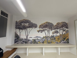 Photo de galerie -     Pose de papier peint 