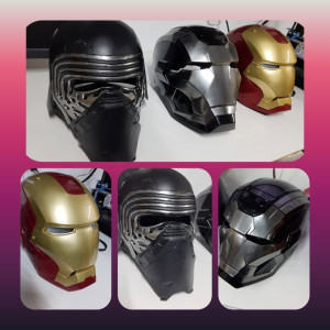 Photo de galerie - Casque de Cosplay