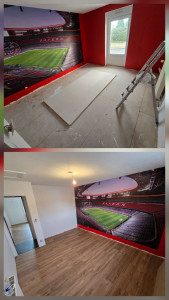 Photo de galerie - Pose de parquet - Revêtement de sol