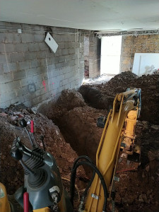 Photo de galerie - Intervention en cave ,grange, espace réduit, etc