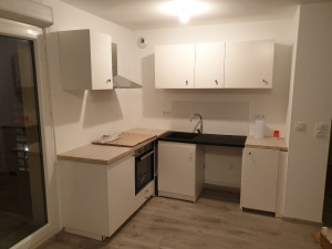 Photo de galerie - Pose de cuisine 