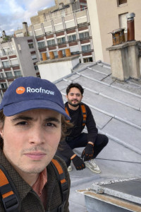 Photo de galerie - Recherche de fuite et diagnostic toiture zinc immeuble copropriété à Paris 19ème 