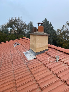 Photo de galerie - Rénovation toiture avec zinguerie 